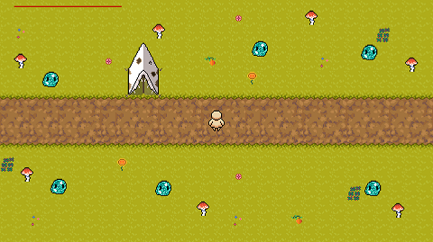 in-game screenshot of the player on the map